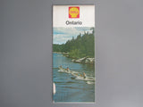 1962 Ontario Road Map - Shell