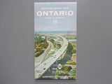 1964 Ontario Official Government Road Map
