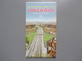1965 Ontario Official Government Road Map