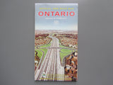 1965 Ontario Official Government Road Map