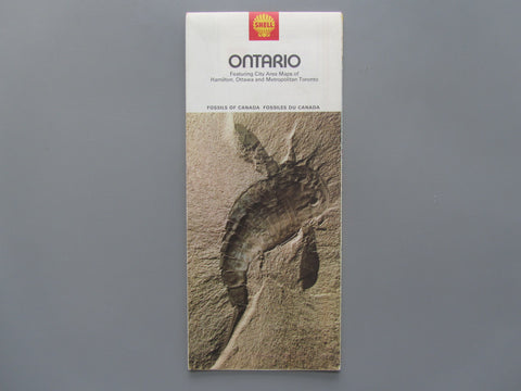 1971 Ontario Road Map - Shell