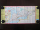 1972 to 1975 Ontario Road Map - Texaco