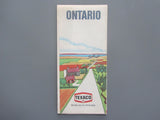 1972 to 1975 Ontario Road Map - Texaco
