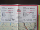 1972 to 1975 Ontario Road Map - Texaco