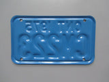 1975 YOM Clear Ontario Motorcycle License Plate
