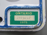 1975 Ontario License Plates