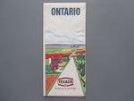 1972 to 1975 Ontario Road Map - Texaco