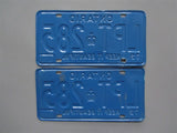 1977 Ontario License Plates