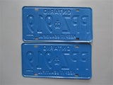 1980 Ontario License Plates