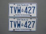 1982-1994 Ontario License Plates
