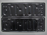 1921 YOM Clear Ontario License Plates