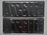 1925 YOM Clear Ontario License Plates