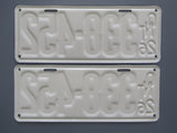 1926 YOM Clear Ontario License Plates
