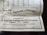 1928 Ontario Road Map - BA