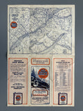 1929 Ontario Road Map - Gulf