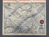 1929 Ontario Road Map - Gulf