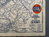 1929 Ontario Road Map - Gulf