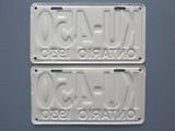 1930 YOM Clear Ontario License Plates