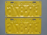 1931 YOM Clear Ontario License Plates