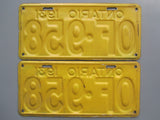 1931 YOM Clear Ontario License Plates