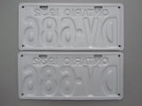 1932 YOM Clear Ontario License Plates