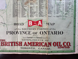 1937 Ontario Road Map - BA