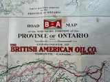 1937 Ontario Road Map - BA