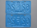 1938 YOM Clear Ontario License Plates