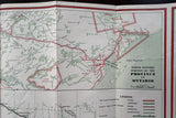 1938 Ontario Road Map - BA