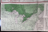 1938 Ontario Road Map - BA