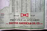 1938 Ontario Road Map - BA