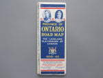 1939-40 Ontario Official Government Road Map