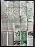 1939 Ontario Road Map - Cities Service