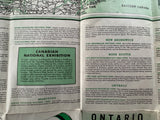 1939 Ontario Road Map - Cities Service