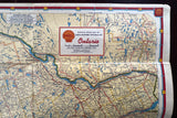 1940 Ontario Road Map - Shell