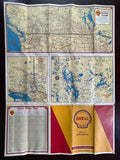1940 Ontario Road Map - Shell