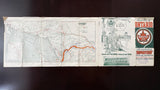 1940 Ontario Road Map - Supertest