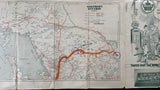 1940 Ontario Road Map - Supertest