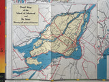 1940 Ontario Road Map - White Rose