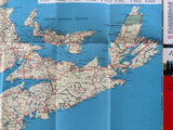 1940 Ontario Road Map - White Rose