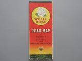 1940 Ontario Road Map - White Rose