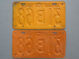 1942 YOM Clear Ontario License Plates