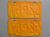 1942 YOM Clear Ontario License Plates