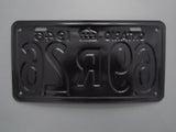 1946 YOM Clear Ontario License Plate
