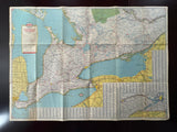 1946 Ontario Road Map - Esso