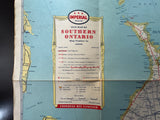 1946 Ontario Road Map - Esso