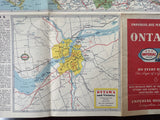 1946 Ontario Road Map - Esso