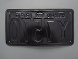 1946 YOM Clear Ontario License Plate