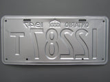 1947 YOM Clear Ontario License Plate