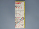 1947 Ontario Road Map - Supertest